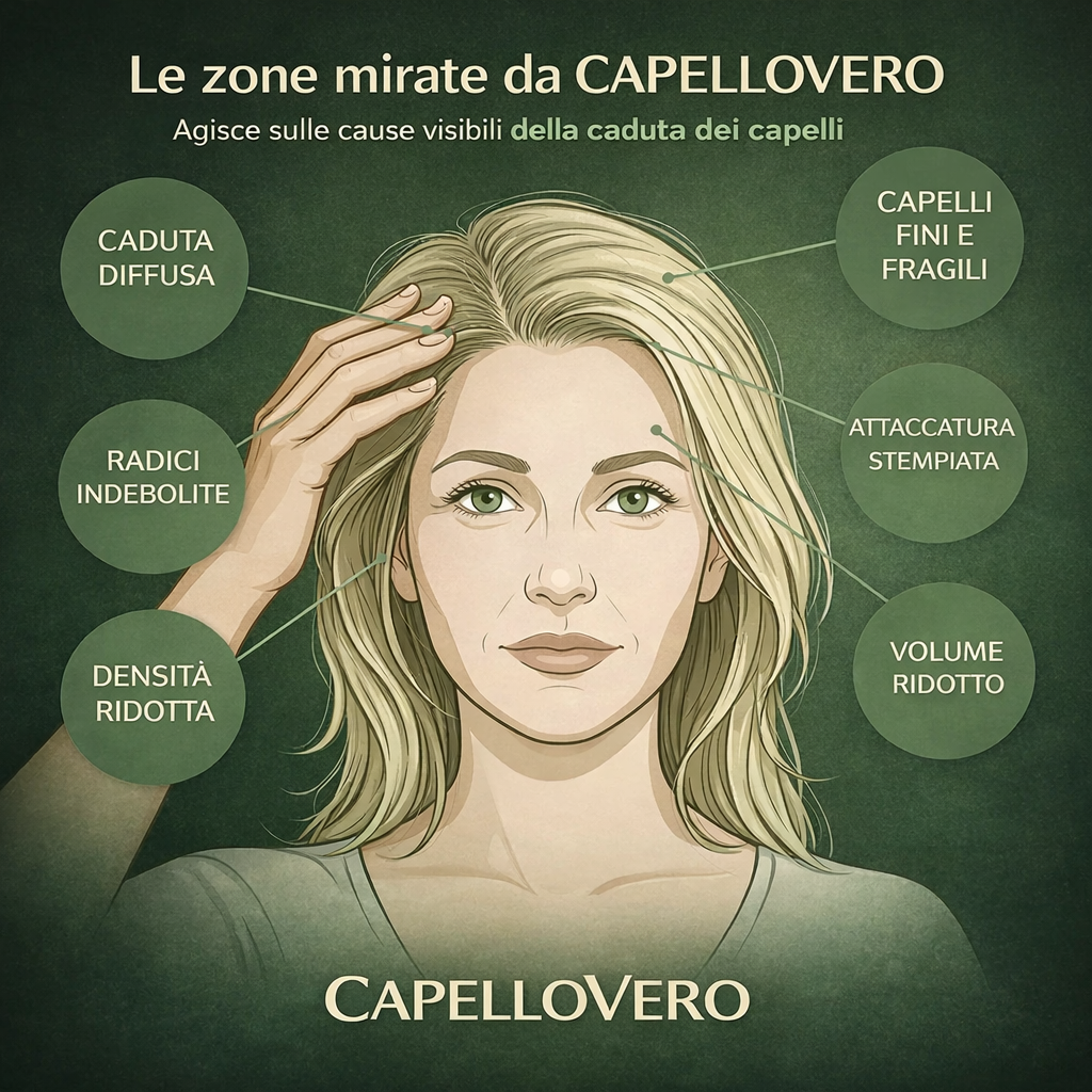 CapelloVero – Shampoo Rinforzante Anticaduta