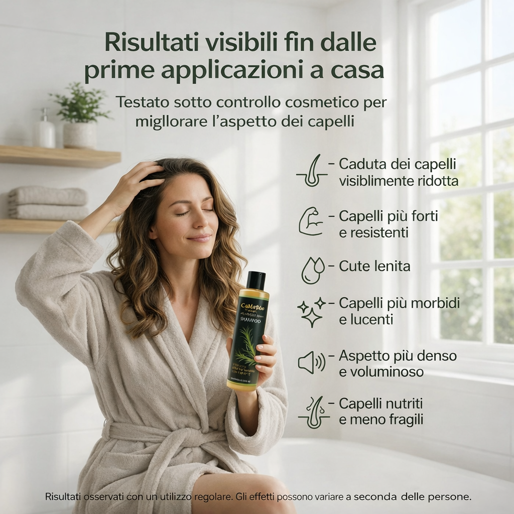 CapelloVero – Shampoo Rinforzante Anticaduta